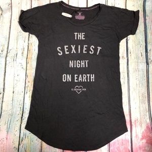 NWT VS PINK SleepShirt Oversized Small